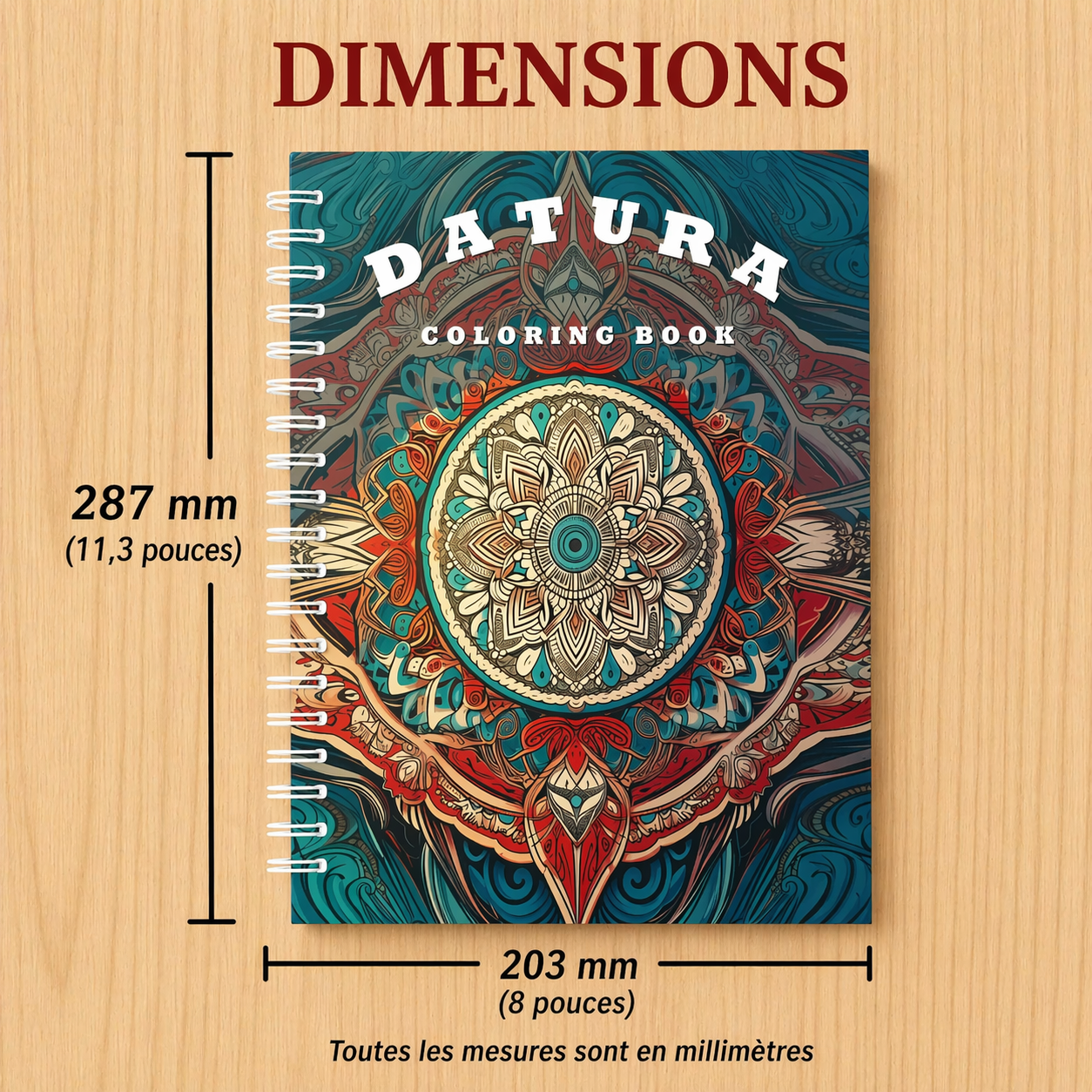Livre de coloriage Mandalas